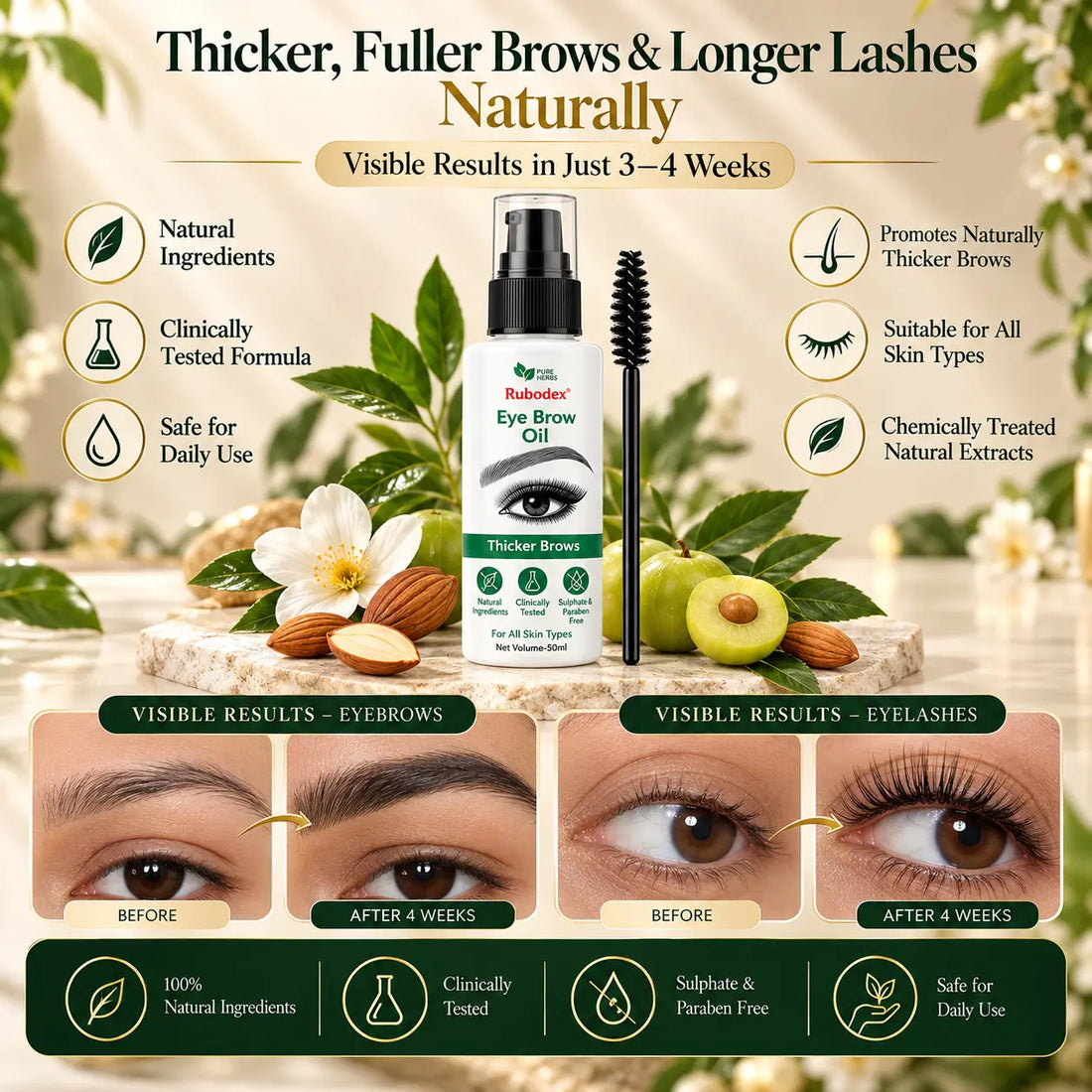 Rubodex Eye Brow Oil 50ml